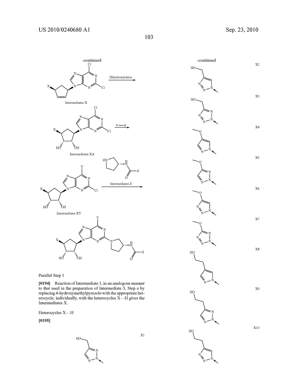 Purine derivatives as a2a agonists - diagram, schematic, and image 104
