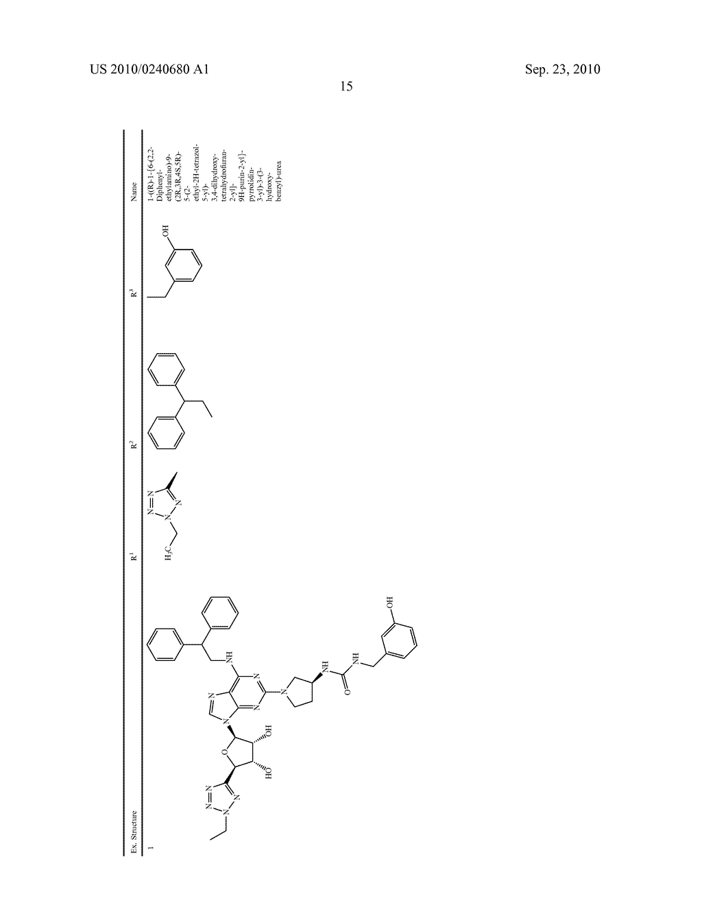 Purine derivatives as a2a agonists - diagram, schematic, and image 16