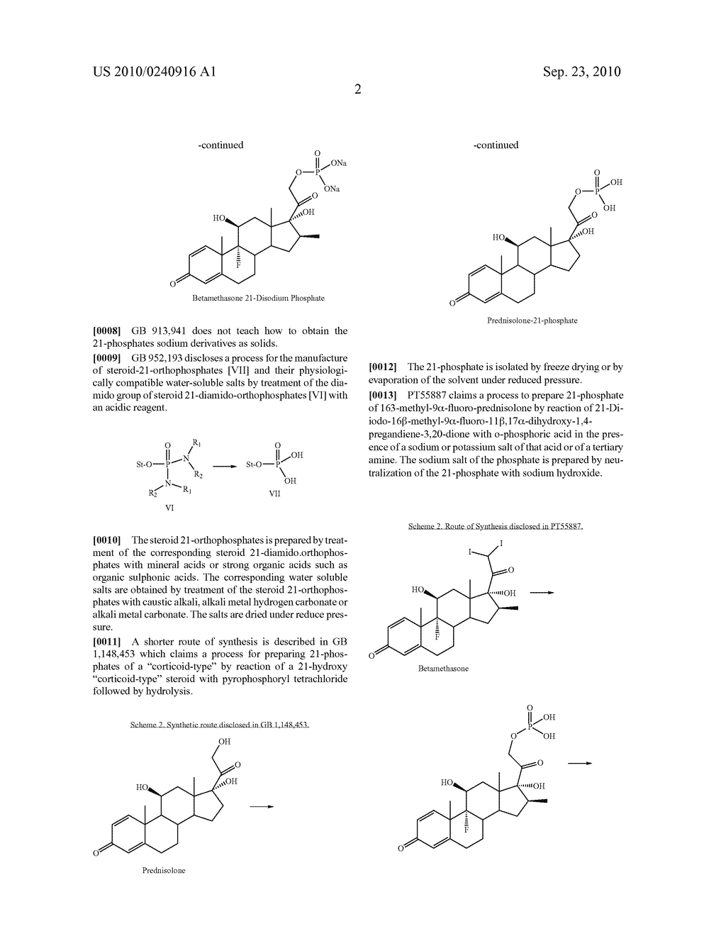 PROCESS FOR OBTAINING STEROIDAL PHOSPHATE COMPOUNDS - diagram, schematic, and image 06