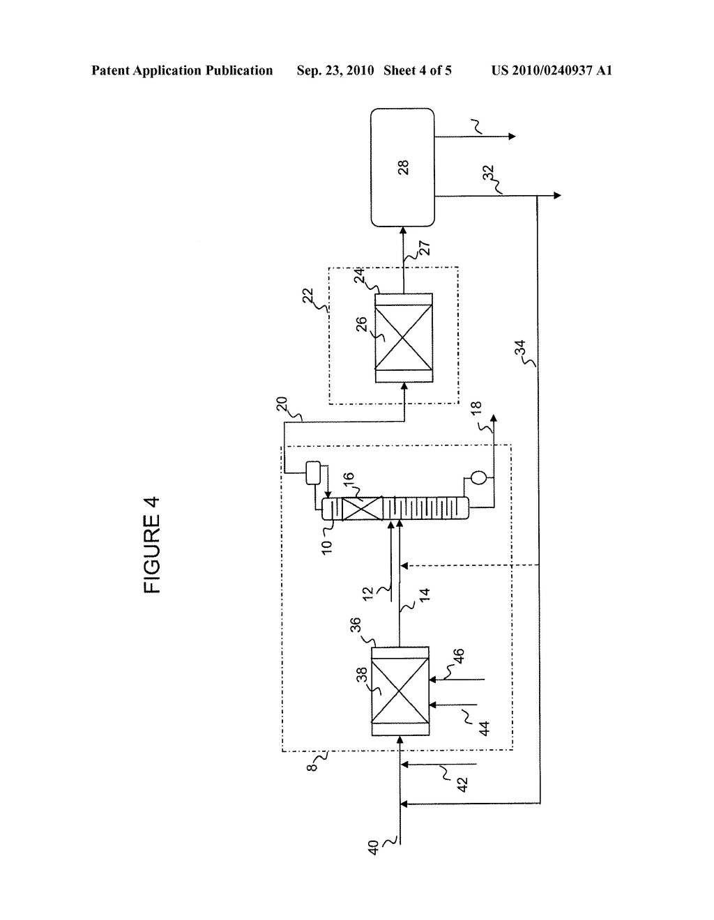 PROCESS FOR THE PRODUCTION OF OLEFINS - diagram, schematic, and image 05