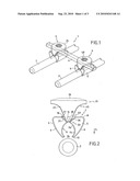 Connection System Between a Spinal Rod and a Transverse Bar diagram and image