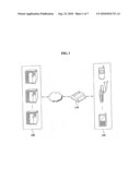 Contents transmitting ip adaptor transmitting contents to portable device and Contents transmitting method using the ip adaptor diagram and image