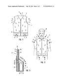 GARMENT FOR PERSONAL AIR-CONDITIONING diagram and image
