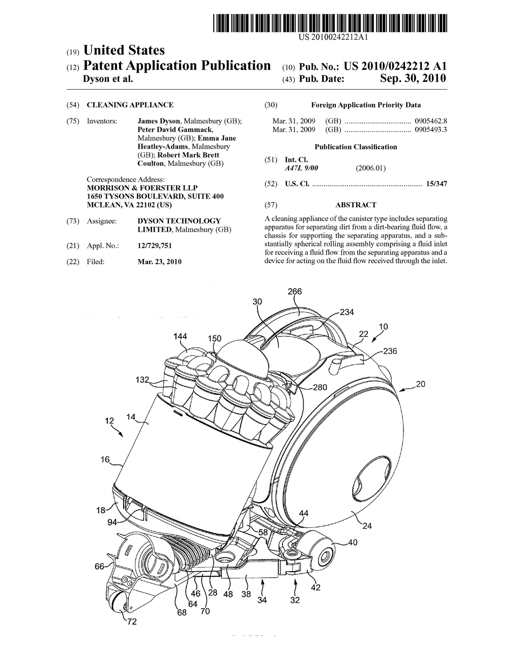 CLEANING APPLIANCE - diagram, schematic, and image 01