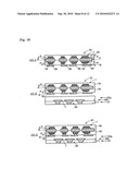 DIELECTRIC LAMINATION STRUCTURE, MANUFACTURING METHOD OF A DIELECTRIC LAMINATION STRUCTURE, AND WIRING BOARD INCLUDING A DIELECTRIC LAMINATION STRUCTURE diagram and image