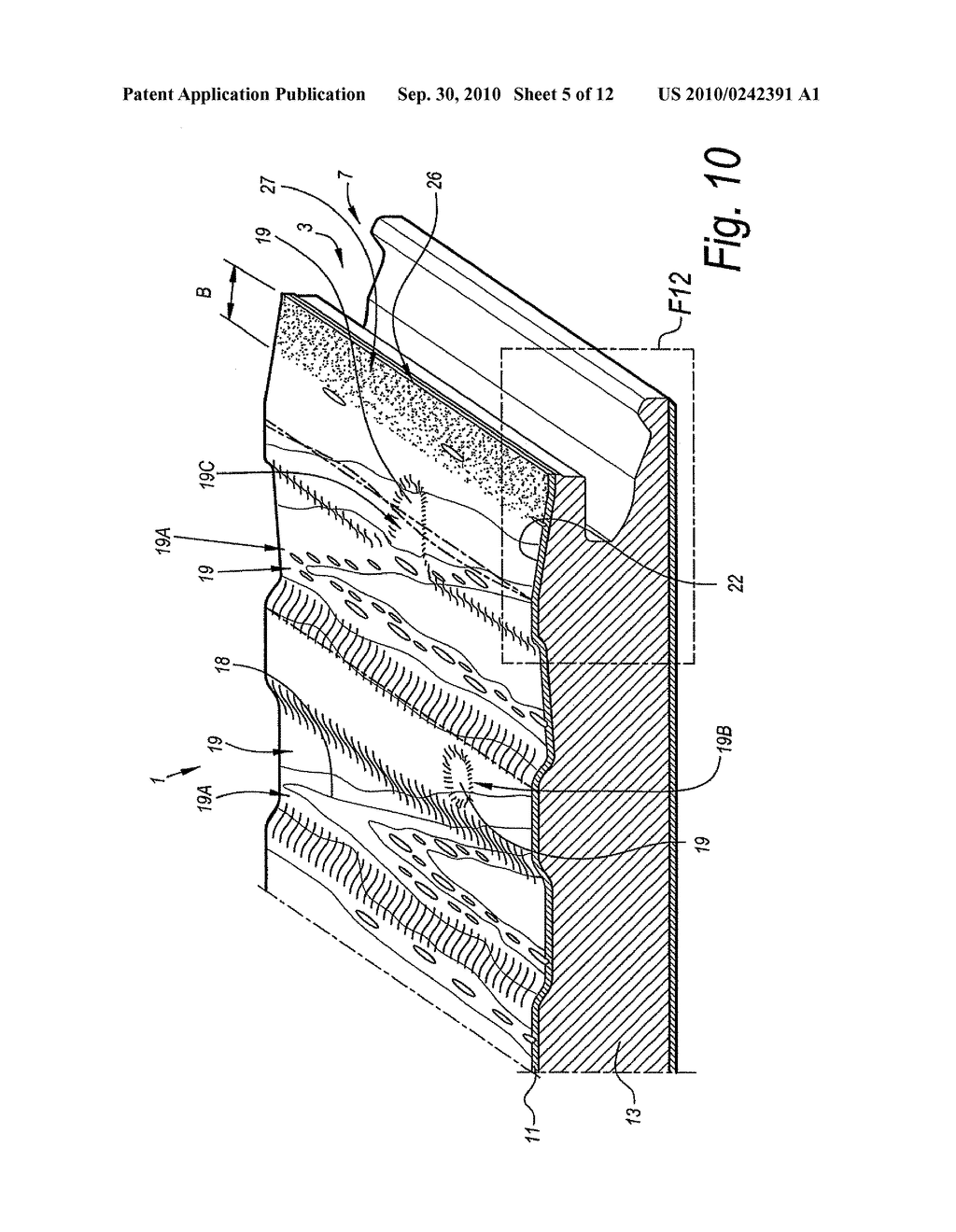 FLOOR PANEL, AS WELL AS METHOD, DEVICE AND ACCESSORIES FOR MANUFACTURING SUCH FLOOR PANEL - diagram, schematic, and image 06