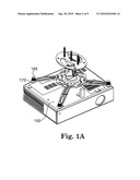 MOUNT WITH MAGNETIC ATTACHMENT AND AUTOMATIC SAFETY LATCHING diagram and image