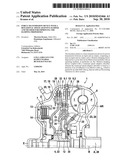 Force transmission device with a rotational speed adaptive damper and method for improving the damping properties diagram and image