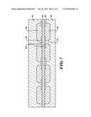 USING POLE PIECES TO GUIDE MAGNETIC FLUX THROUGH A MEMS DEVICE AND METHOD OF MAKING diagram and image