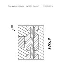 USING POLE PIECES TO GUIDE MAGNETIC FLUX THROUGH A MEMS DEVICE AND METHOD OF MAKING diagram and image