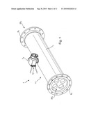 Measuring transducer of vibration-type, as well as an in-line measuring device having such a measuring transducer diagram and image