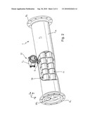 Measuring transducer of vibration-type, as well as an in-line measuring device having such a measuring transducer diagram and image