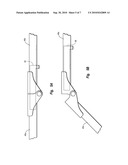 HANDLE FOR A PORTABLE TABLE diagram and image