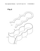 PARTITION MEMBER FOR COOLING PASSAGE OF INTERNAL COMBUSTION ENGINE, COOLING STRUCTURE OF INTERNAL COMBUSTION ENGINE, AND METHOD FOR FORMING THE COOLING STRUCTURE diagram and image