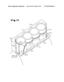 PARTITION MEMBER FOR COOLING PASSAGE OF INTERNAL COMBUSTION ENGINE, COOLING STRUCTURE OF INTERNAL COMBUSTION ENGINE, AND METHOD FOR FORMING THE COOLING STRUCTURE diagram and image