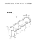 PARTITION MEMBER FOR COOLING PASSAGE OF INTERNAL COMBUSTION ENGINE, COOLING STRUCTURE OF INTERNAL COMBUSTION ENGINE, AND METHOD FOR FORMING THE COOLING STRUCTURE diagram and image