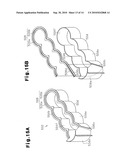 PARTITION MEMBER FOR COOLING PASSAGE OF INTERNAL COMBUSTION ENGINE, COOLING STRUCTURE OF INTERNAL COMBUSTION ENGINE, AND METHOD FOR FORMING THE COOLING STRUCTURE diagram and image