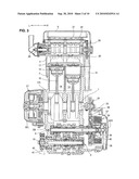 INTAKE PASSAGE STRUCTURE FOR INTERNAL COMBUSTION ENGINE, AND ENGINE AND VEHICLE INCORPORATING SAME diagram and image