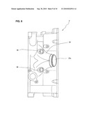 INTAKE PASSAGE STRUCTURE FOR INTERNAL COMBUSTION ENGINE, AND ENGINE AND VEHICLE INCORPORATING SAME diagram and image