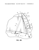 Strut and Arch Structure for Tent diagram and image