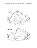 Strut and Arch Structure for Tent diagram and image