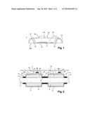 Thermally insulating protection element for piping diagram and image