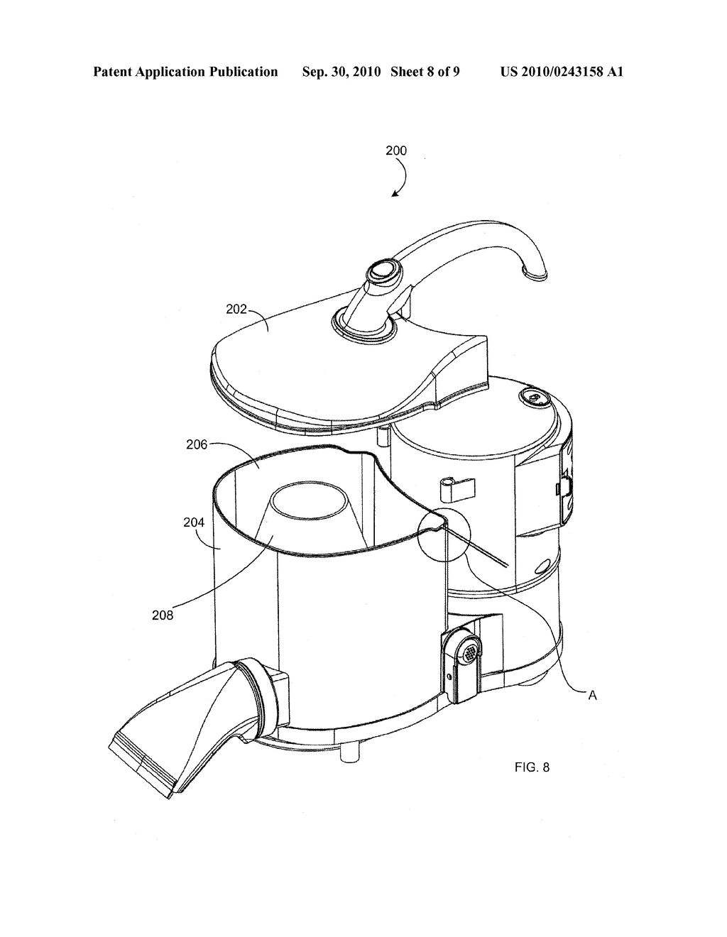 RESISTIVELY WELDED PART FOR AN APPLIANCE INCLUDING A SURFACE CLEANING APPARATUS - diagram, schematic, and image 09