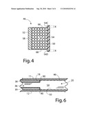 Stationary side dam for continuous casting apparatus diagram and image