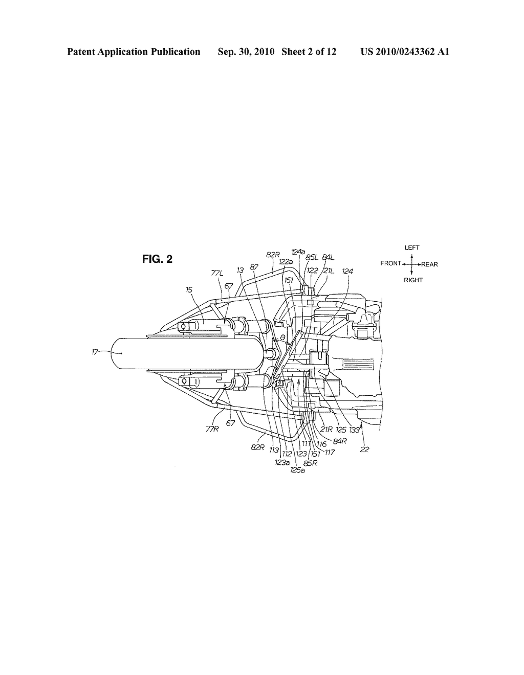 IMPACT MEMBER FOR A SADDLE-TYPE VEHICLE, AND VEHICLE INCORPORATING SAME - diagram, schematic, and image 03