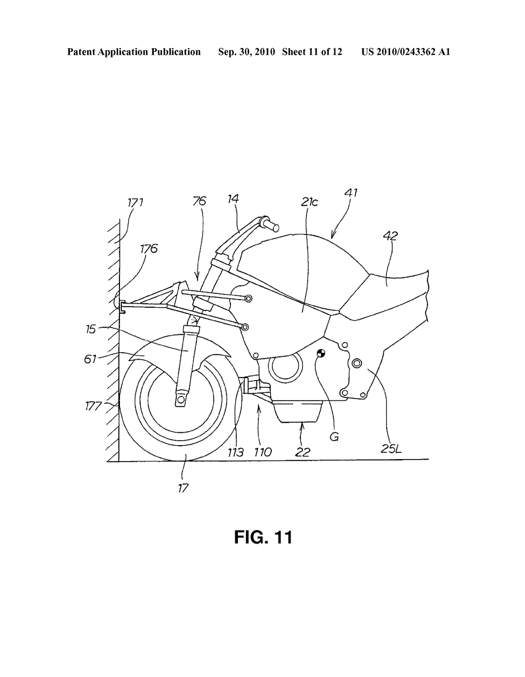 IMPACT MEMBER FOR A SADDLE-TYPE VEHICLE, AND VEHICLE INCORPORATING SAME - diagram, schematic, and image 12