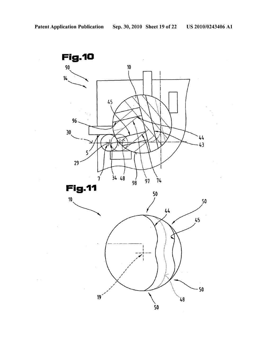 TRANSFER APPARATUS, TRANSPORT SYSTEM AND METHOD FOR HANDLING PARATS CARRIERS - diagram, schematic, and image 20