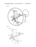 TAKING OFF AND LANDING AIRPLANE USING VARIABLE ROTARY WINGS diagram and image