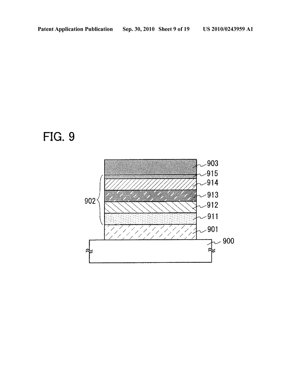 Derivative With Heteroaromatic Ring, and Light-Emitting Element, Light-Emitting Device, Lighting Device, and Electronic Device Using Derivative With Heteroaromatic Ring - diagram, schematic, and image 10