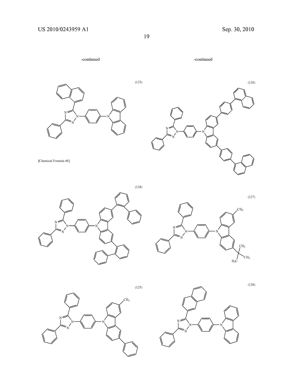 Derivative With Heteroaromatic Ring, and Light-Emitting Element, Light-Emitting Device, Lighting Device, and Electronic Device Using Derivative With Heteroaromatic Ring - diagram, schematic, and image 39