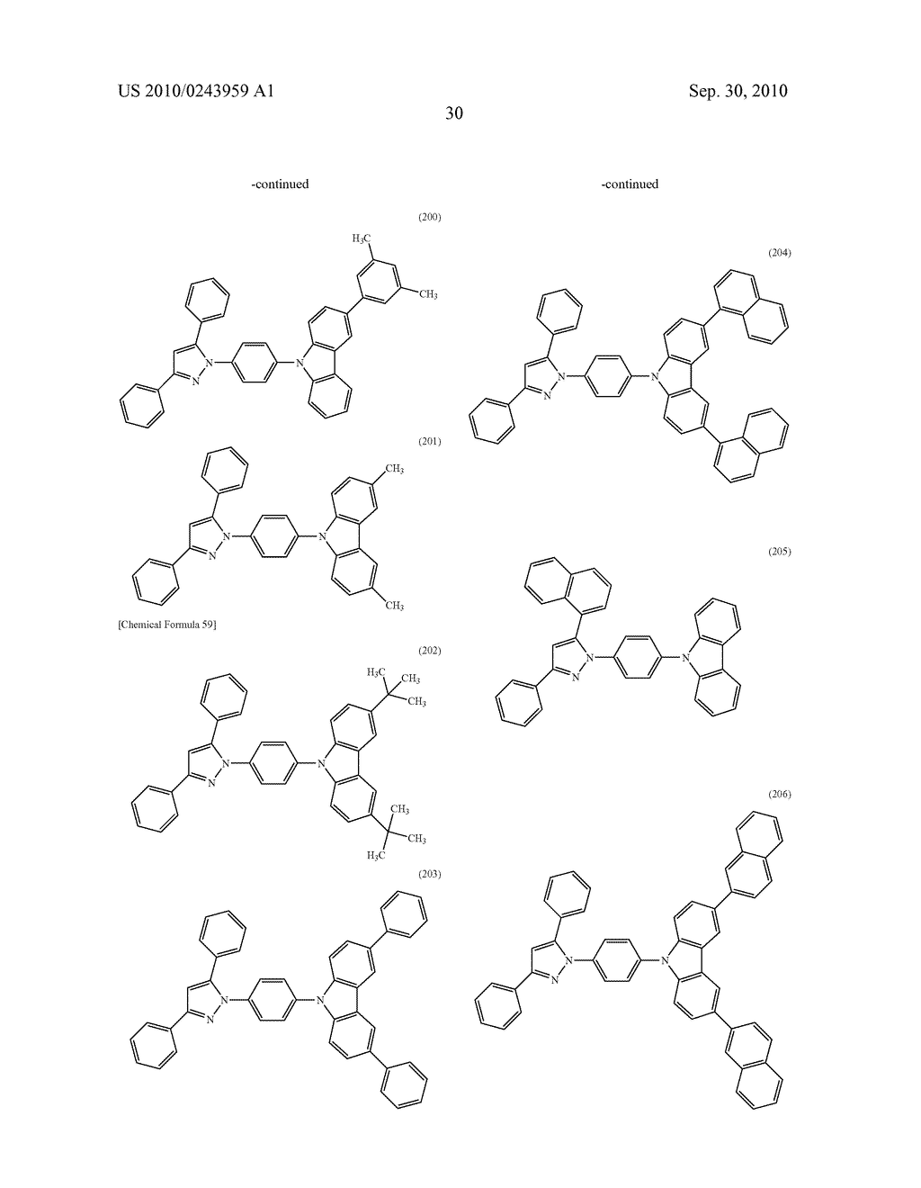 Derivative With Heteroaromatic Ring, and Light-Emitting Element, Light-Emitting Device, Lighting Device, and Electronic Device Using Derivative With Heteroaromatic Ring - diagram, schematic, and image 50