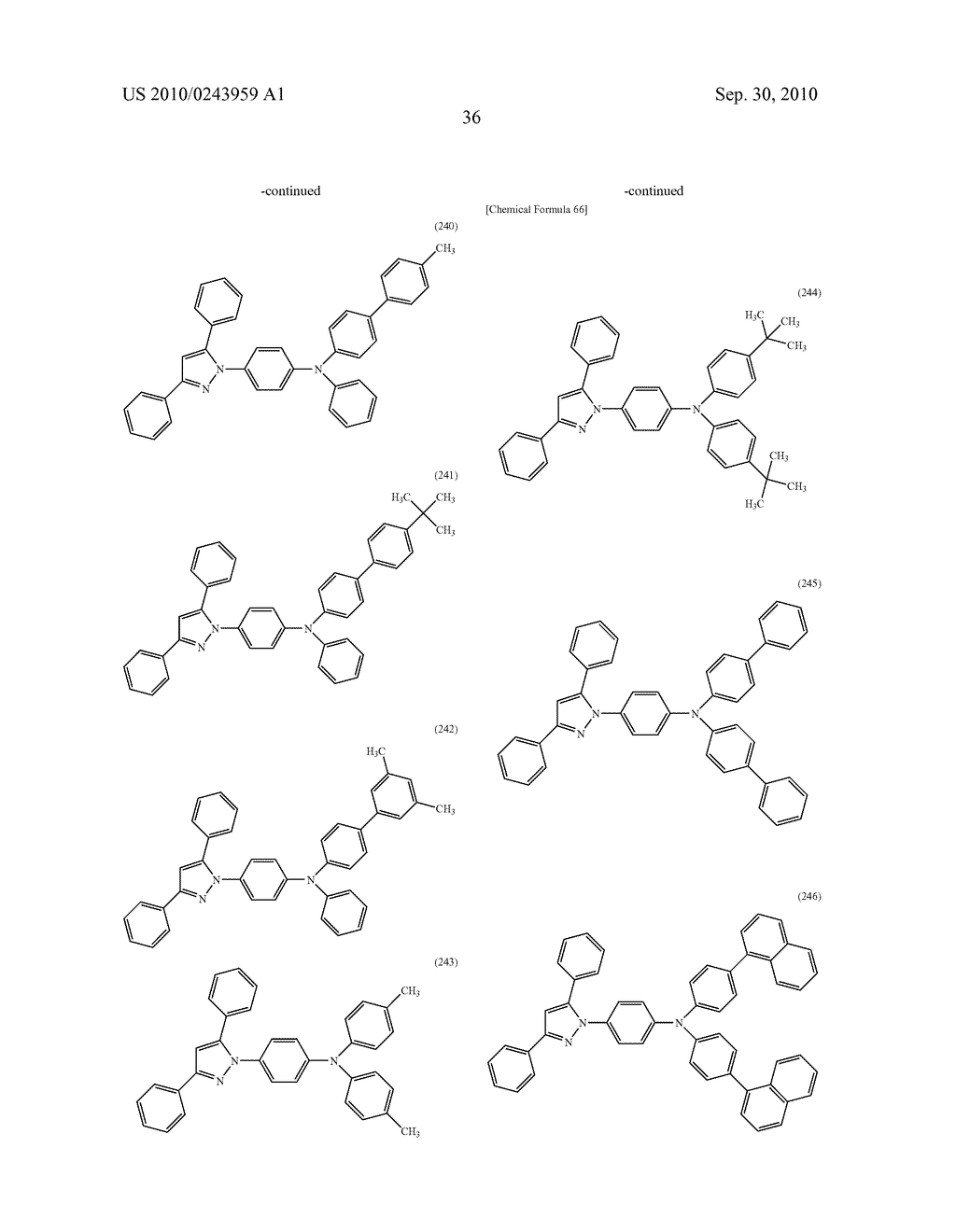 Derivative With Heteroaromatic Ring, and Light-Emitting Element, Light-Emitting Device, Lighting Device, and Electronic Device Using Derivative With Heteroaromatic Ring - diagram, schematic, and image 56