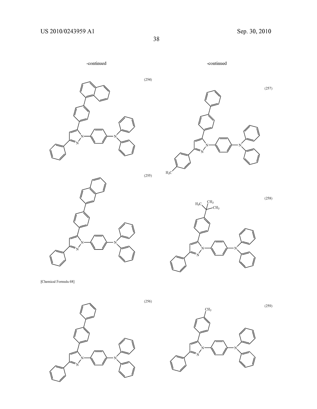 Derivative With Heteroaromatic Ring, and Light-Emitting Element, Light-Emitting Device, Lighting Device, and Electronic Device Using Derivative With Heteroaromatic Ring - diagram, schematic, and image 58