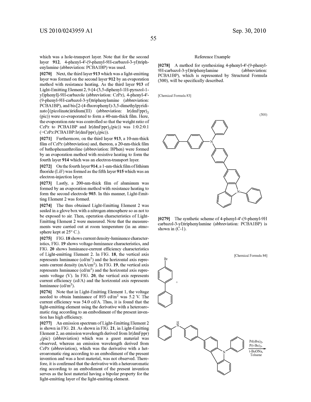 Derivative With Heteroaromatic Ring, and Light-Emitting Element, Light-Emitting Device, Lighting Device, and Electronic Device Using Derivative With Heteroaromatic Ring - diagram, schematic, and image 75