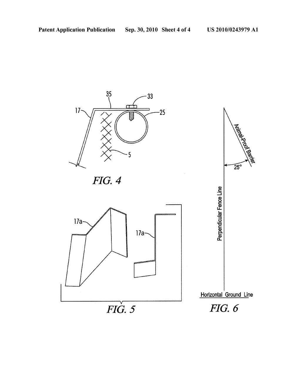 Animal Proof Hooded Barrier, Related Enclosure Systems and Method of Maintaining an Animal Proof Domain - diagram, schematic, and image 05