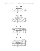 THIN FILM TRANSISTOR AND METHOD OF PRODUCING SAME diagram and image