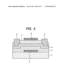 THIN FILM TRANSISTOR AND METHOD OF PRODUCING SAME diagram and image