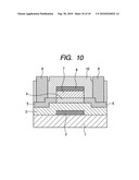 THIN FILM TRANSISTOR AND METHOD OF PRODUCING SAME diagram and image