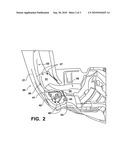 VEHICLE WITH A PROTECTIVE PANEL diagram and image