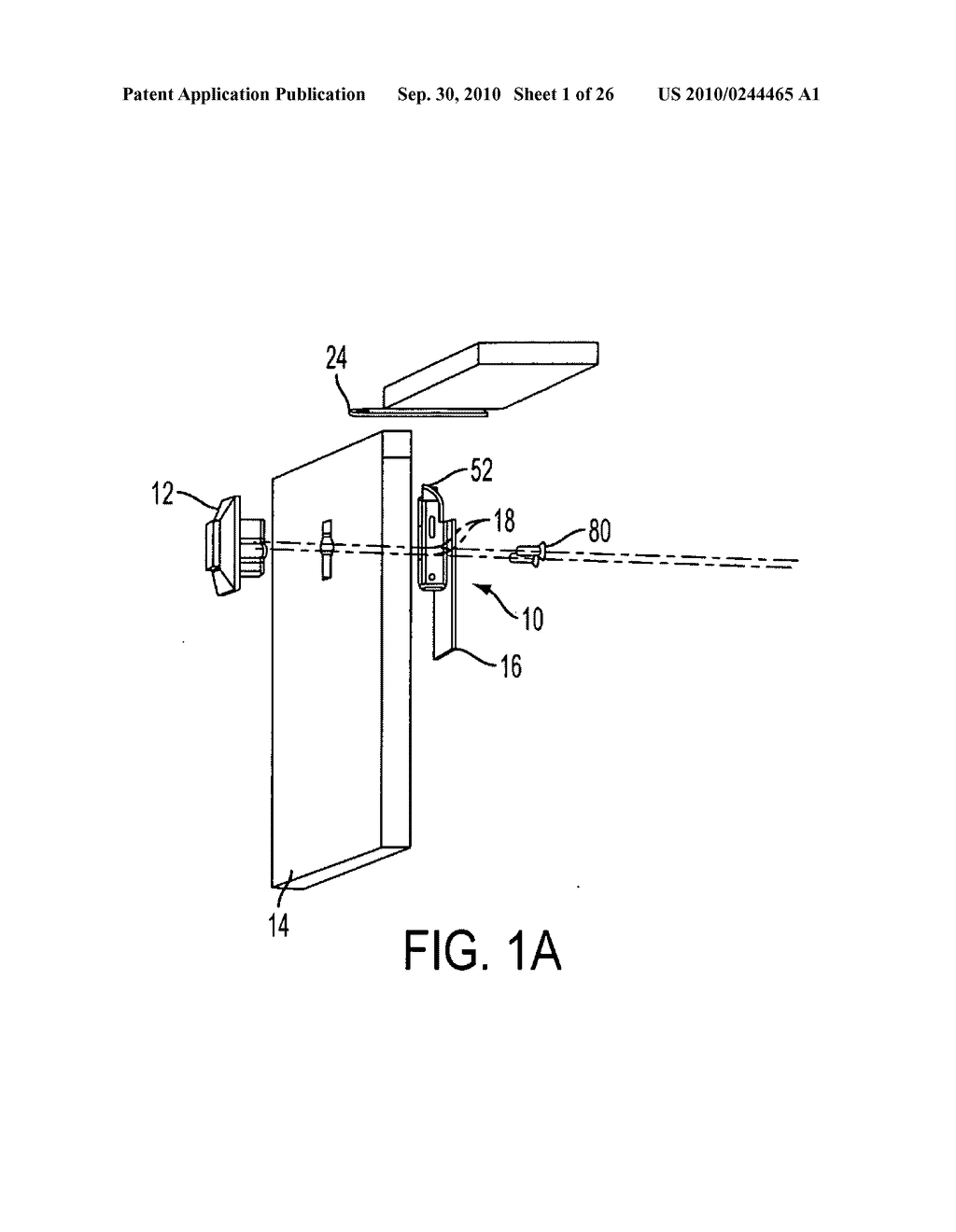 Two assembly parts latch system - diagram, schematic, and image 02