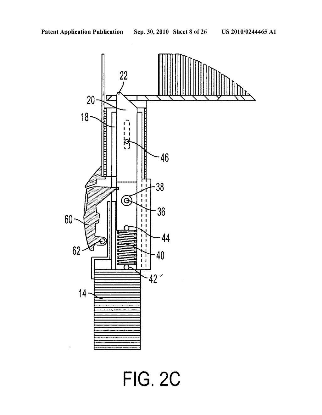 Two assembly parts latch system - diagram, schematic, and image 09