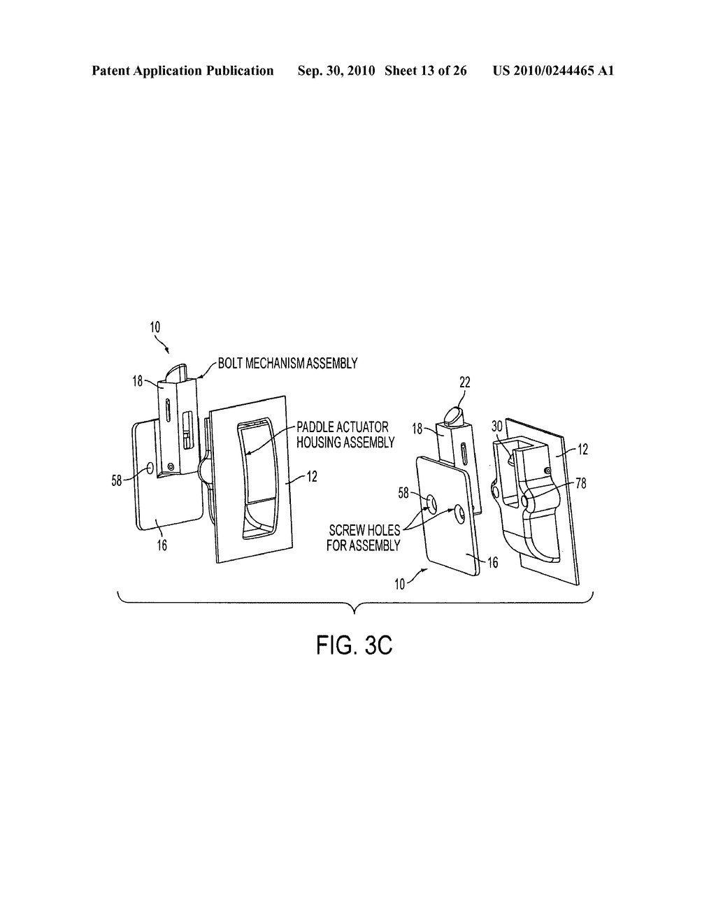 Two assembly parts latch system - diagram, schematic, and image 14