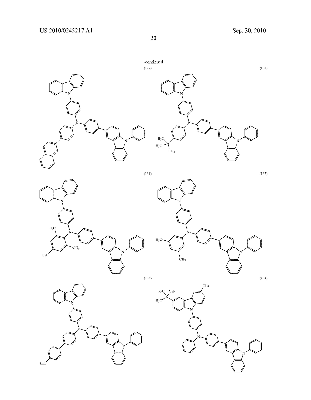 CARBAZOLE DERIVATIVE, LIGHT-EMITTING ELEMENT MATERIAL, LIGHT-EMITTING ELEMENT, LIGHT-EMITTING DEVICE, ELECTRONIC DEVICE, AND LIGHTING DEVICE - diagram, schematic, and image 48