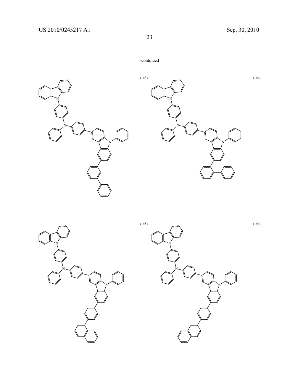 CARBAZOLE DERIVATIVE, LIGHT-EMITTING ELEMENT MATERIAL, LIGHT-EMITTING ELEMENT, LIGHT-EMITTING DEVICE, ELECTRONIC DEVICE, AND LIGHTING DEVICE - diagram, schematic, and image 51