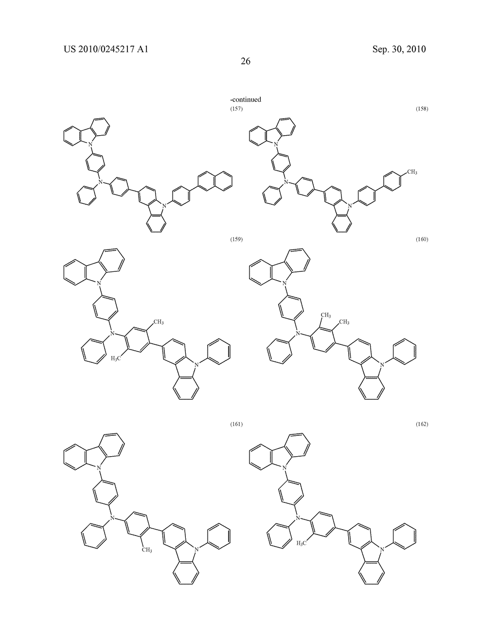 CARBAZOLE DERIVATIVE, LIGHT-EMITTING ELEMENT MATERIAL, LIGHT-EMITTING ELEMENT, LIGHT-EMITTING DEVICE, ELECTRONIC DEVICE, AND LIGHTING DEVICE - diagram, schematic, and image 54