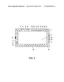 Information input keyboard and keyboard locator associated therewith diagram and image